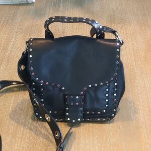 Rebecca Minkoff Black Studded Crossbody Bag